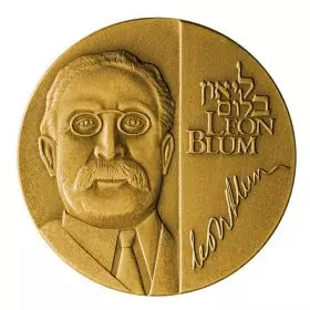 Leon Blum - 30.5 mm, 17 g, Gold585