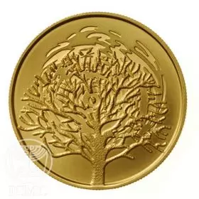 Commemorative Coin, The Burning Bush, Proof Gold, 30 mm, 16.96 gr - Obverse
