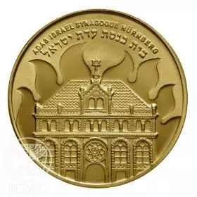 State Medal, Crystal Night, Gold Medal, Gold 585, 30.5 mm, 17 gr - Obverse