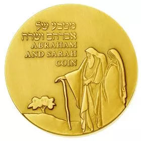 Abraham and Sarah - 30.5 mm, 17 g, Gold/585 Proof Medal