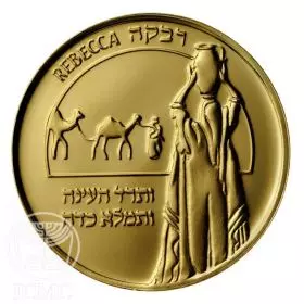 State Medal, Rebecca, Mothers in the Bible, Gold 585, 30.5 mm, 17 gr - Obverse