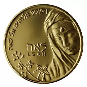 Leah - 13.92mm, 1.24g, Gold/999 Medal