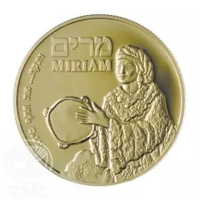 State Medal, Miriam, Women in the Bible, Gold 585, 24.0 mm, 17 gr - Obverse