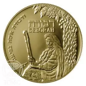 State Medal, Deborah, Women in the Bible, Gold 585, 24.0 mm, 17 gr - Obverse
