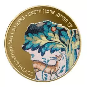 Tree of Life, Holy Land Ancient Mosaics, 1 oz. Gold 9999 - Obverse