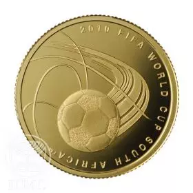 Commemorative Coin, 2010 FIFA World Cup South Africa, Proof Gold, 27 mm, 7.77 gr - Obverse