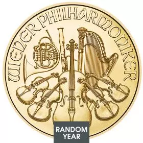 Austrian Philharmonic Gold Coin 1oz. Random Year