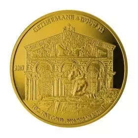 Gethsemane - 1Unze 9999/Goldmünze (Bullion), 32 mm, Erster in der Bullion-Serie "Stätte des Heiligen Landes"