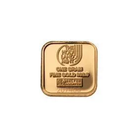 1 g 999,9 Goldbarren - Holy Land Mint, Israel