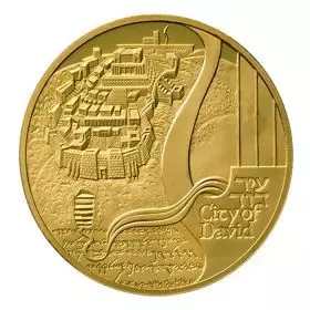 ダビデの町 - 1オンス　純金  地金型, エルサレムの景色  地金 のシリーズ