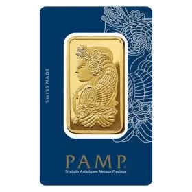 100 grams Gold bar - Lady Fortuna Pamp
