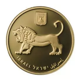 Der Zug nach Jerusalem, Jerusalem von Gold, 1 Unze 9999/Goldmünze (Bullion) 32 mm