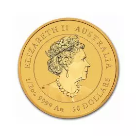 Tiger ½ Ounce Gold 2022