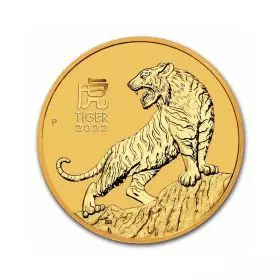1/2 oz Gold Coin - Tiger 2022