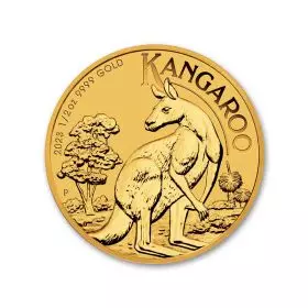 1/2 oz Gold Coin - Australia Kangaroo 2023