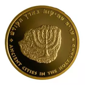 Old Ashkelon - 1 oz 9999/Gold Bullion, 32 mm, 4th in the "Ancient Cities Of The Holy Land" Bullion Series