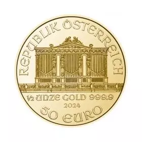 1/2 oz Gold Coin - Austrian Philharmonic 2024