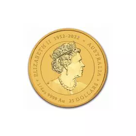 1/4 oz Gold Coin - Dragon 2024