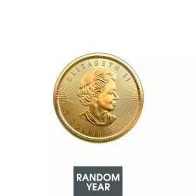 Canadian Maple Leaf Gold Coin 1/10 oz. Random Year