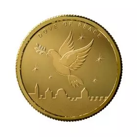 1/2 oz Gold Bullion Dove of Peace 2023- Front