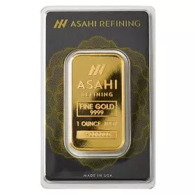 1 oz. Gold Bar ASAHI