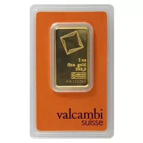 1 oz. Gold Bar VALCAMBI