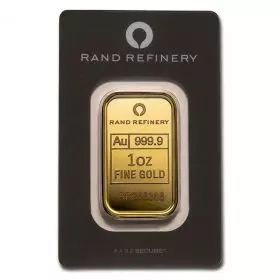 1 oz Gold Bar - Rand Refinery