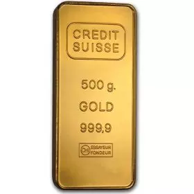 500 grams Gold Bar - Credit Suisse