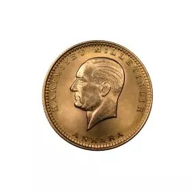 Gold Coin - 100 Kurush - Turkey 1923