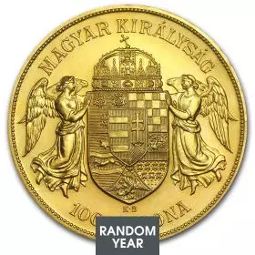 Gold Coin - 100 Korona - Hungary