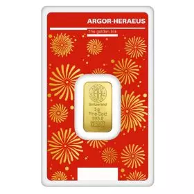 5 grams Gold Bar - Year of the Dragon 2024