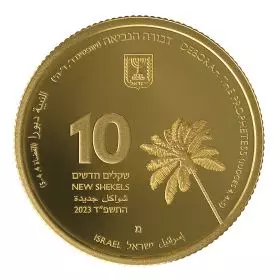 Deborah the Prophetess -  917/Gold Coin the 27th in "Biblical Art" Series