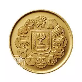 Bar Mitzva - 13.0 mm, 1.7 g, Gold/900 Medal