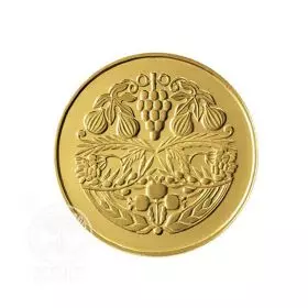 Mazel Tov, A Boy - 13.0 mm, 1.7 g, Gold900 Medal
