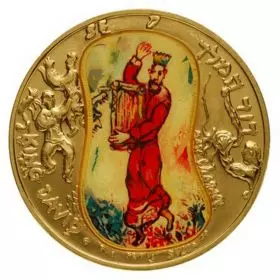 Marc Chagall - King David, Gold medal
