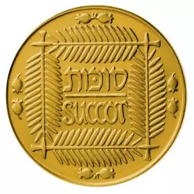 Succot - 18.0 mm, 4.4 g, Gold/750 Medal