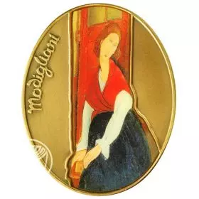 Jeanne Hebuterne - 45x36 mm, 41.46 g, Gold750