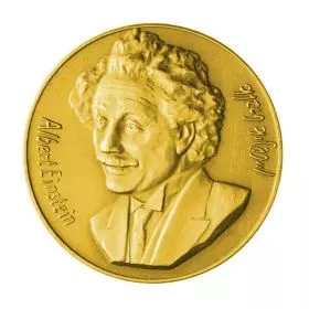Albert Einstein - 30.5 mm, 17 g, Gold585