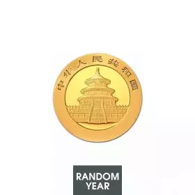 Panda Gold Coin 3 Grams Random Year