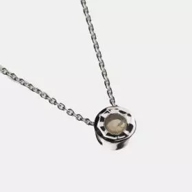 Silver Opal Necklace - October Birthstone