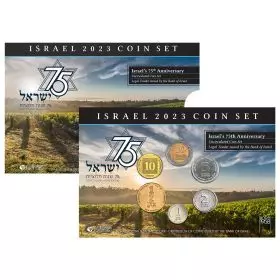 Israel 2023 Coin Set - 75th Anniversary