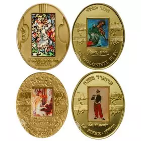 "Music In Art" Gold Medal Set