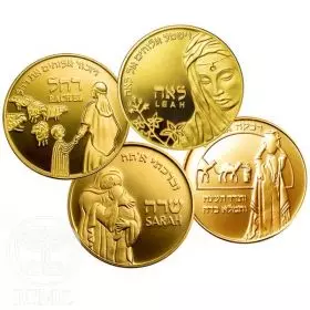 Mothers In The Bible, Set 4 X Gold/9999 13.92mm, 1.244 g Medals
