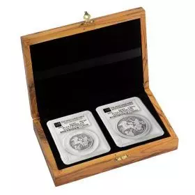 Silver Coins Grading 69 Set "Elijah in the Whirlwind"