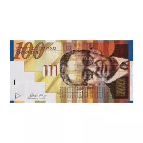 Currency Banknotes, 100 New Sheqalim, Bank Of Israel - Second Series of the New Sheqel - Front