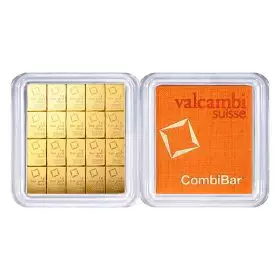20 Gram Gold Combi Bar - VALCAMBI