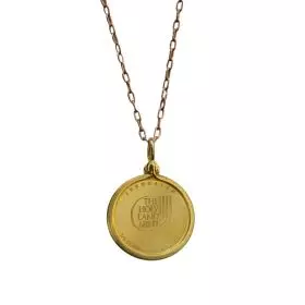 1/4 oz. Gold ''Dove of Peace'' set in 14K Gold Pendent with Necklace