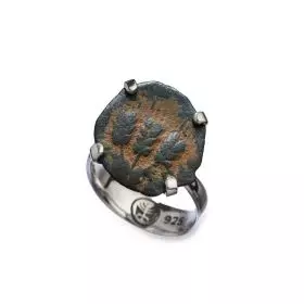 925 Silver ring with Agrippa Coin