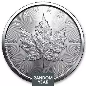 Canadian Maple Leaf Silver Coin 1Oz Random Year