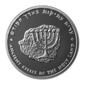 Old Tiberias, Ancient Cities Of The Holy Land, 1 oz Silver Bullion 32 mm
